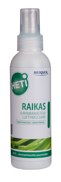 Kuvassa HETI Raikas hajustamaton 150 ml